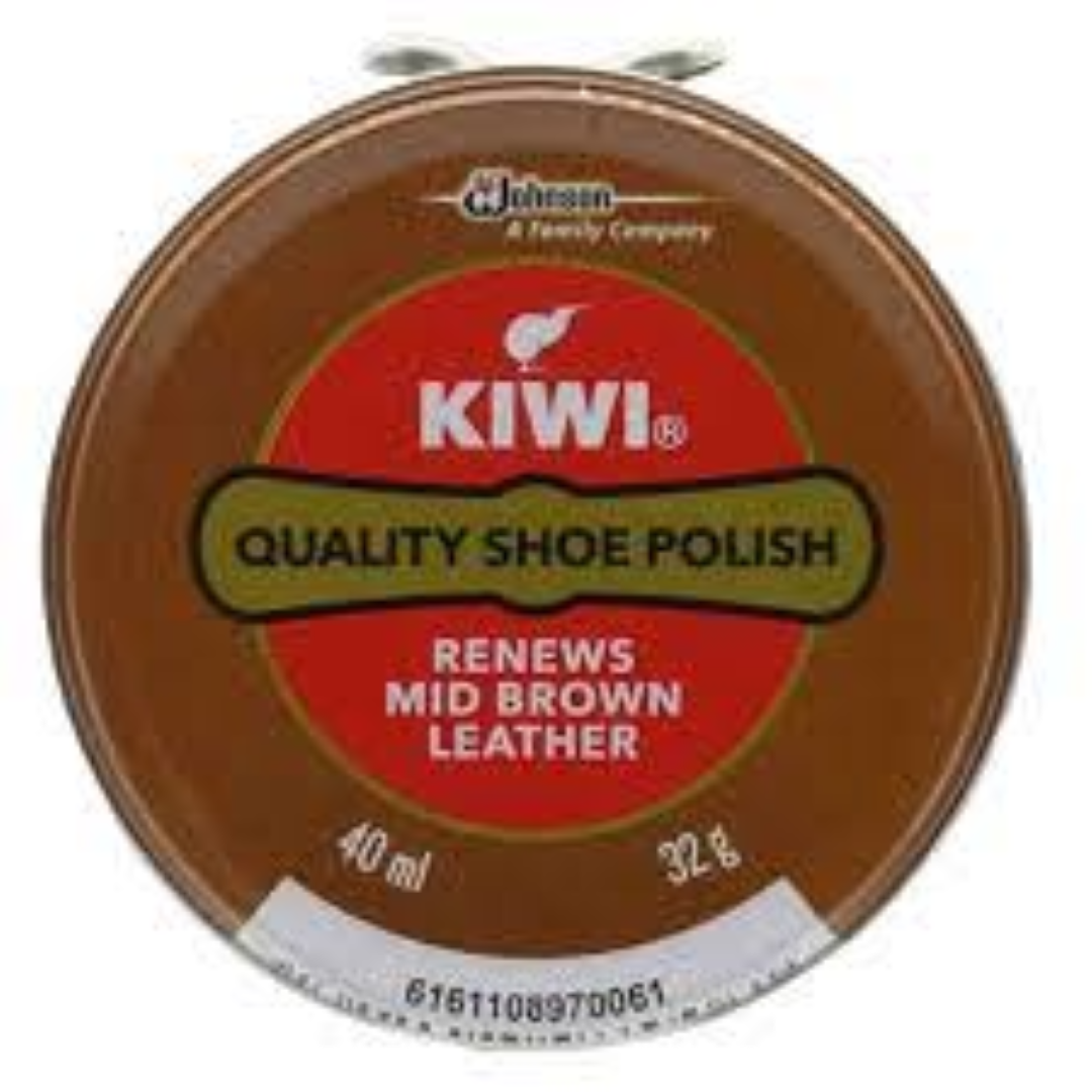 RIC MID BROWN SHOE POLISH 40ML